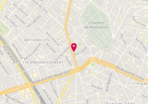 Plan de Z, 22 avenue de Clichy, 75018 Paris