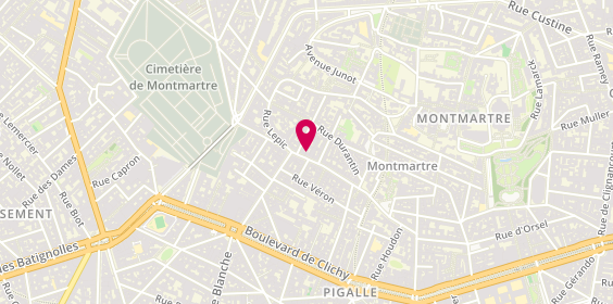 Plan de Coco Bazar, 54 Rue des Abbesses, 75018 Paris