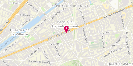 Plan de Joey Diffusion, 118 A 130
118 Avenue Jean Jaures, 75019 Paris