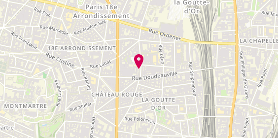 Plan de Ngouyi Wax, 41 Rue des Poissonniers, 75018 Paris