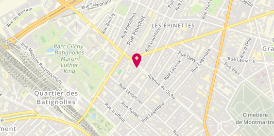 Plan de Magasin Z, 133 Avenue Clichy, 75017 Paris