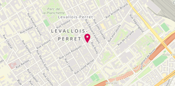Plan de VD l'Intemporelle, 92 Rue Louis Rouquier, 92300 Levallois-Perret