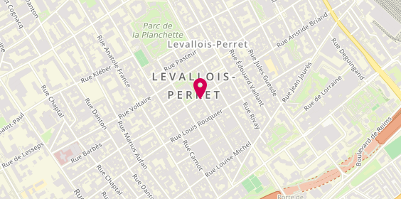 Plan de Jacadi, 45 Rue Trébois, 92300 Levallois-Perret