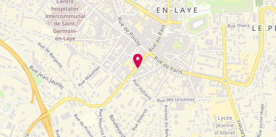 Plan de Cartouches Saint Germain, 37 Rue André Bonnenfant, 78100 Saint-Germain-en-Laye