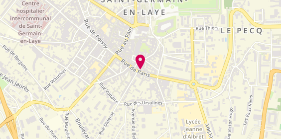 Plan de Boutique Bariggi, 43 Rue de Paris, 78100 Saint-Germain-en-Laye