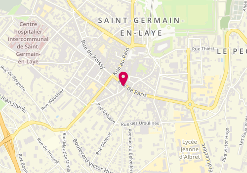 Plan de Jonak, 32 Rue de Paris, 78100 Saint-Germain-en-Laye