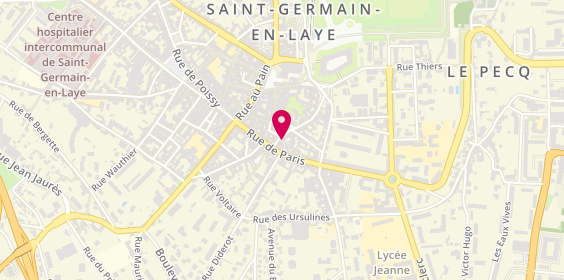 Plan de Auxa Camomille, 8 Rue du Vieil Abreuvoir, 78100 Saint-Germain-en-Laye