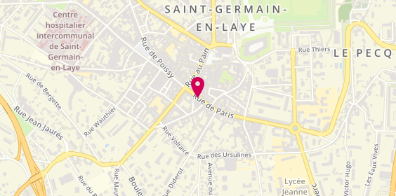 Plan de Cucaracha, 22 Rue de Paris, 78100 Saint-Germain-en-Laye