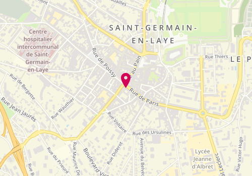 Plan de Finsbury, 8 Rue de Paris, 78100 Saint-Germain-en-Laye