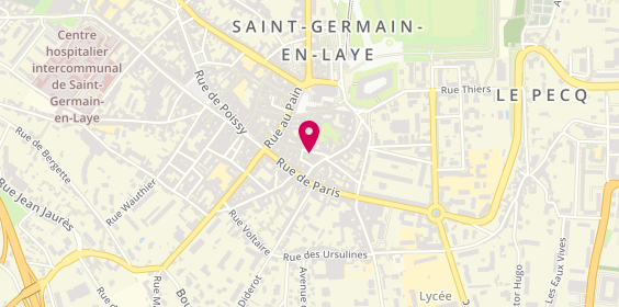Plan de Karizen, 16 Rue des Coches, 78100 Saint-Germain-en-Laye