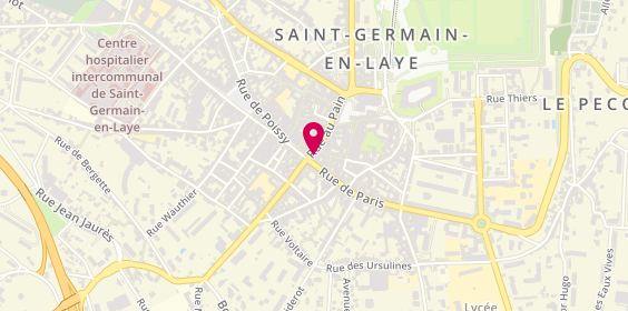 Plan de Comptoir des Cotonniers, 6 Rue au Pain, 78100 Saint-Germain-en-Laye