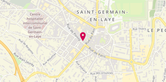 Plan de Caroll, 14 / 16 Rue du Vieux Marché, 78100 Saint-Germain-en-Laye