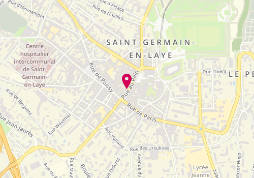 Plan de Etam, 27 Rue au Pain, 78100 Saint-Germain-en-Laye