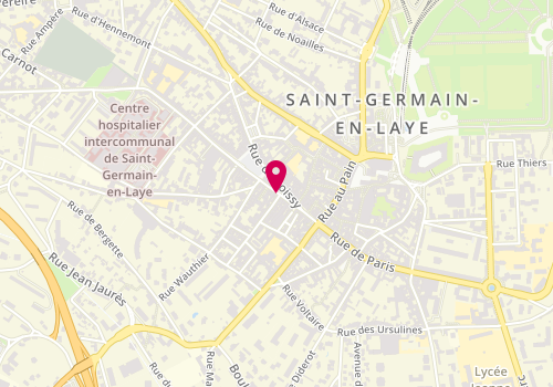 Plan de Olycia, 19 Rue Pologne, 78100 Saint-Germain-en-Laye
