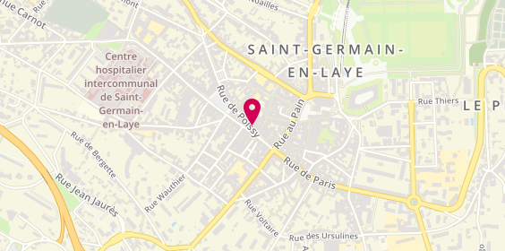 Plan de Belair, 10 Rue de Poissy, 78100 Saint-Germain-en-Laye