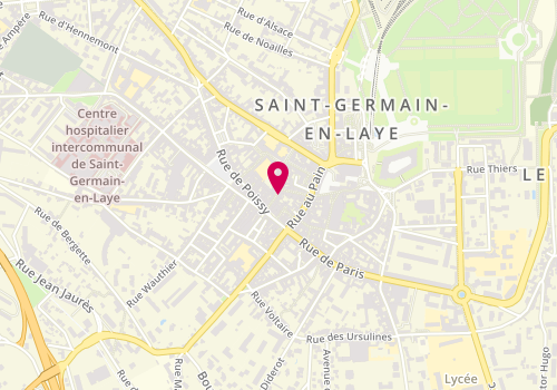 Plan de Mellow Yellow, 18 Rue des Louviers, 78100 Saint-Germain-en-Laye