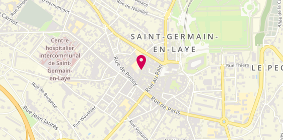 Plan de Ludivine, 9 Rue Louviers, 78100 Saint-Germain-en-Laye