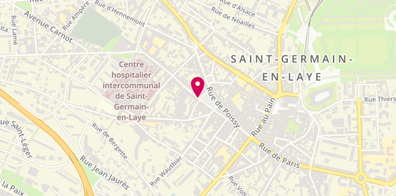 Plan de Bel'shoes, 57 Rue de Pologne, 78100 Saint-Germain-en-Laye