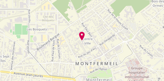 Plan de TERRIKI Ferhat, Porte 60
8 Rue Anatole France, 93370 Montfermeil