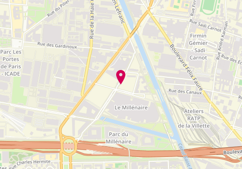 Plan de Lacoste, C.cial le Millénaire Niveau 1 17 Rue Gare, 93300 Aubervilliers