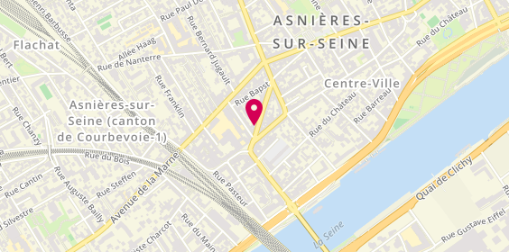 Plan de Vib's, 45 grande Rue Charles de Gaulle, 92600 Asnières-sur-Seine