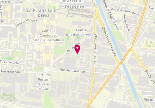 Plan de Jolie Angel, Rue du Pilier, 93300 Aubervilliers