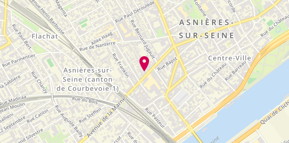 Plan de Azram Griffe, 59 avenue de la Marne, 92600 Asnières-sur-Seine