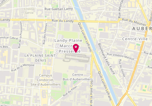 Plan de Frankel H, 8 Rue de la Haie Coq, 93300 Aubervilliers