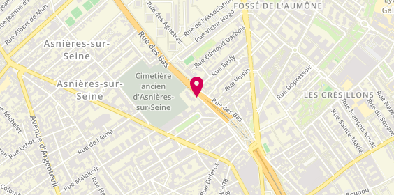 Plan de EL MASSOUDI Ali, 55 Rue des Bas, 92600 Asnières-sur-Seine