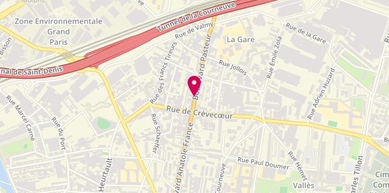 Plan de Sarambounou la, 9 Boulevard Pasteur, 93120 La Courneuve