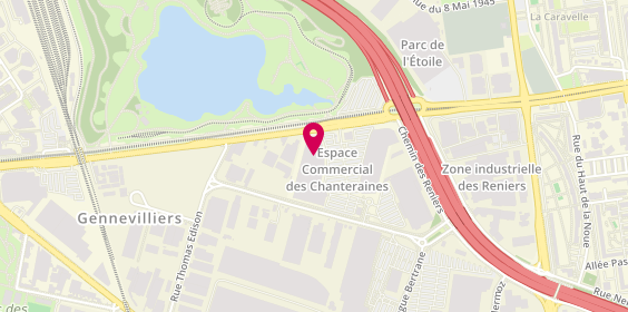 Plan de GÉMO, Espace Commercial Chanteraines
avenue du Général de Gaulle, 92230 Gennevilliers