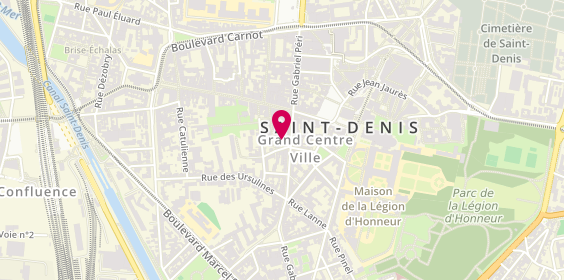 Plan de Athletic unit, 81 Rue Gabriel Péri, 93200 Saint-Denis