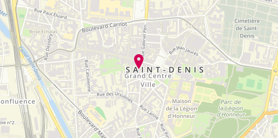 Plan de Amal Mode, 89 Rue Gabriel Péri, 93200 Saint-Denis