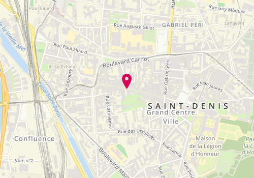 Plan de Regular, 60 République, 93200 Saint-Denis