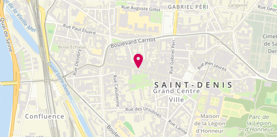 Plan de Jolie Star, 56 Rue de la République, 93200 Saint-Denis