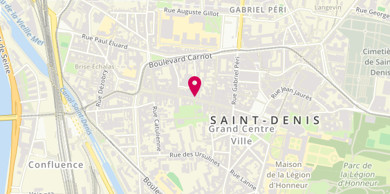 Plan de Miss Shoes, 52 Rue de la République, 93200 Saint-Denis