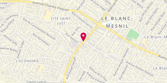 Plan de T.B Mod, 15 Avenue Henri Barbusse, 93150 Le Blanc-Mesnil
