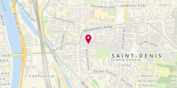 Plan de Estelle, 87 Rue de la République, 93200 Saint-Denis