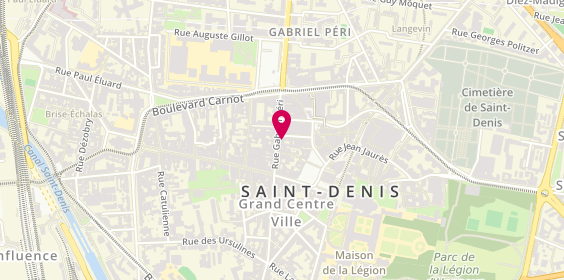 Plan de Ma Bonne Etoile, 92 Rue Gabriel Péri, 93200 Saint-Denis