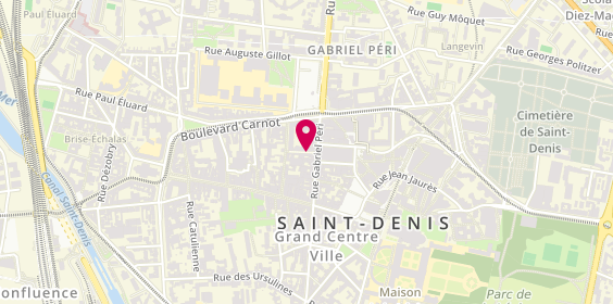 Plan de Lin Mode, 119 Rue Gabriel Péri, 93200 Saint-Denis