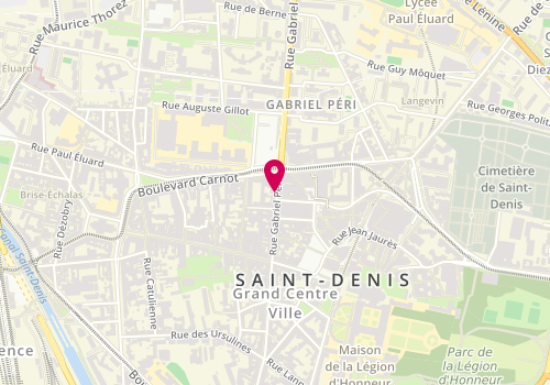 Plan de Podium, 123 Rue Gabriel Peri, 93200 Saint-Denis
