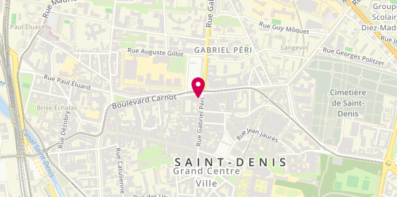 Plan de Amonera, 125 Rue Gabriel Péri, 93200 Saint-Denis