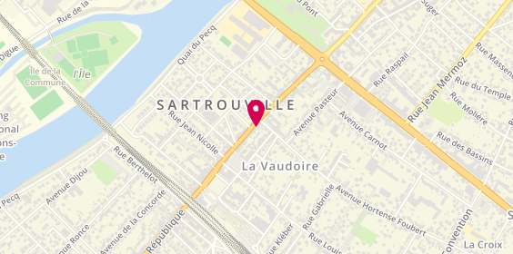 Plan de Baby Shop R, 43 avenue Jean Jaurès, 78500 Sartrouville