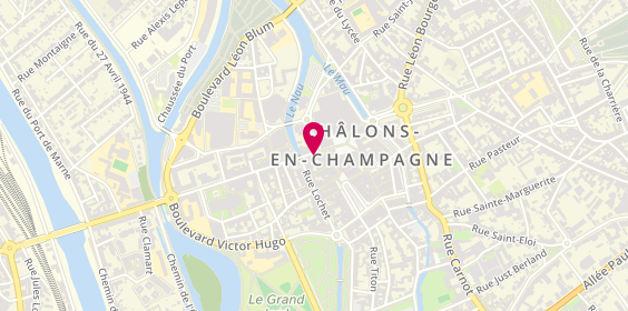 Plan de Pimkie 66, 15 Rue de la Marne, 51000 Châlons-en-Champagne