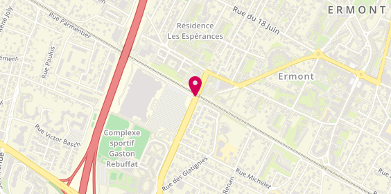 Plan de Jpoissy, Avenue du Pdt Georges Pompidou, 95120 Ermont