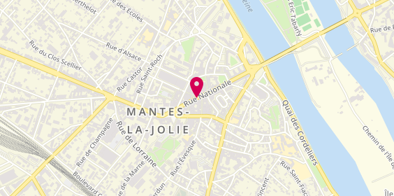 Plan de Promod, 47 Rue Nationale, 78200 Mantes-la-Jolie