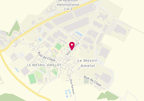 Plan de Jennyfer, Rue Guivry, 77990 Le Mesnil-Amelot