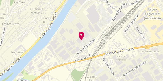 Plan de Districenter, 13-15 Rue d'Epluches, 95310 Saint-Ouen-l'Aumône
