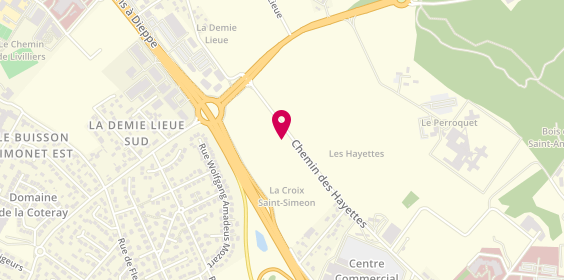 Plan de Armand Thierry Femme, Centre Commercial Leclerc Lotissement B 11
Chemin des Hayettes, 95520 Osny