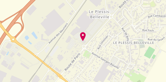 Plan de Grain de Malice, 45 Route de Paris Centre Commercial Leclerc, 60330 Le Plessis-Belleville